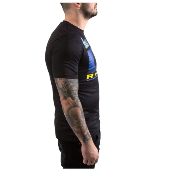 NIKE Los Angeles Rams Super Bowl LVI Champions Short Sleeve T-Shirt Black Medium - Picture 4 of 5